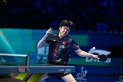 kaiyun.com-中国男乒5人参加世界杯 仅王楚钦和温瑞博进16强